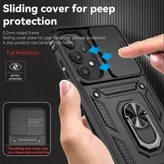 Para samsung galaxy a14 a24 a54 a34 a05 a05s a15 a35 a55 a26 a36 a56 caso anel titular à prova de choque coque lente proteger capa - Wolf Magazine