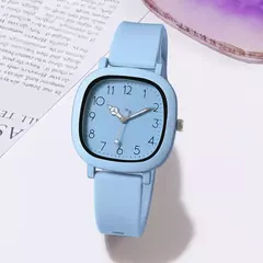 Relógio de Pulso Quartzo de Silicone feminino, Pulseira Casual, Relógio Simplicidade, Marca Original, Presente para Senhoras, Nova Moda - loja online