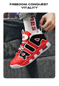 Sapatos respiráveis para homens Tênis de corrida de maratona, tênis de basquete ao ar livre, calçados esportivos casuais tamanho grande, inverno na internet