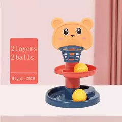 Montessori Rolling Ball para crianças, Jogos educativos para bebês, Stacking Track, Baby Development Toys na internet