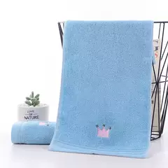 Toalhas de banho de algodão bonito para bebê, Toalha absorvente macia para crianças, Toalha para crianças, Toalha de banho, 50x25cm - comprar online