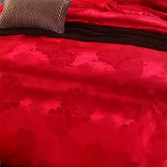 High End Jacquard Bedding Set, Luxo, Europeu, Conjuntos de cama de casamento, Rainha, American Satin, Double Duvet Cover, na internet