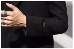 Casacos de inverno slim fit masculinos, casacos de inverno, casual negócios, casacos longos, marca - comprar online