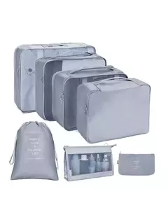 Travel Organizer Storage Bags Set, Mala de Embalagem Cubos, Casos Portáteis, Bagagem, Roupas, Bolsa Arrumada, Dobrável, 7 Pcs, 8 Pcs, 9 Pcs, 10 Pcs - loja online