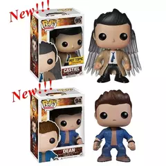 Funko pop sobrenatural sam 93 dean 94 castiel asas sangue castiel 95 charlie 176 crowley 200 bobby cantor 305 figura de ação brinquedos - loja online