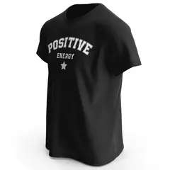 Positive Energy Tees e camiseta masculina, streetwear urbano na moda, look elegante de verão - Wolf Magazine