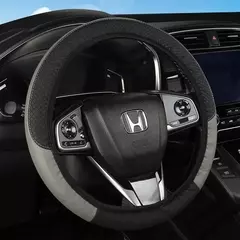 Universal nova capa de volante respirável couro artificial capa de volante do carro tecido trança auto interior amagi - loja online