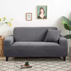 Elastic Jacquard Sofá Capa para Sala de Estar, Stretch Slipcovers, Canto Sofá Covers, L Forma, 1 Seater, 2 Seater, 3 Seater, 4 Seater na internet