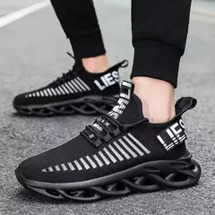 Imagem do MAEDEF-Tênis casuais confortáveis para homens, tênis de plataforma respirável, tênis de malha, tênis masculino para caminhada