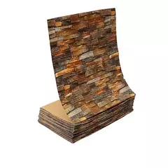 3D tijolo imitação impermeável auto-adesivo adesivo de parede, Home Decor, papel de parede DIY, sala, TV Backdrop, quarto, 1 m, 5 m, 10m - comprar online
