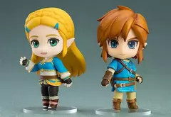 A Lenda de Zelda # 1212 Zelda Princess Breath Of The Wild Ver. # 733 Link Action Figure Modelo de coleção de ornamentos de 10 cm