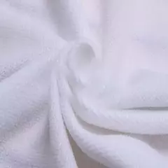 White Soft Microfiber Fabric Face Toalha, Toalha de limpeza multifuncional portátil, Panos de lavagem, Toalhas de mão, Toalha de banho do hotel, 10 pcs