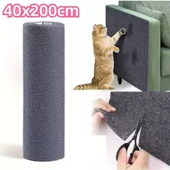 40*200cm parede auto-adesivo anti gato risco sofá diy gatos proteção contra riscos patas afiar tapete aparável gatos placa de risco