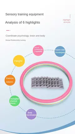 Brinquedos esportivos engraçados para treinamento físico infantil, treliça jump ring set, jogo ao ar livre, 10 aros, 10 conectores para brincar no parque, meninos e meninas, novo