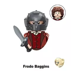 Crianças brinquedos figuras de filme medieval série goblin orcos uruk-hai sauron modelo de montagem pequenas partículas blocos de construção meninos presentes - comprar online