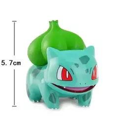 Pokemon anime figuras de ação pikachu brinquedos modelo charmander psyduck squirtle jigglypuff bulbasaur kawaii coletar bonecas crianças presente - comprar online