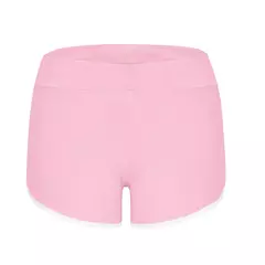 Imagem do Mulheres de cintura média slim fit calças curtas elásticas altas, shorts apertados femininos para senhoras, corrida, elástico