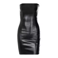 Hawthaw moda feminina festa clube streetwear bodycon preto mini vestido 2024 roupas de verão