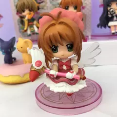 Anime Card Captor Sakura Q Version, Brinquedos Modelo em PVC, Estilo Aleatório, Action Figure Kawaii, Coletar Ornamentos, Presentes, 1Pc - loja online