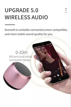 Mini alto-falante bluetooth som hd com baixo menor alto-falante sem fio para telefone pc tablet com botão selfie função de chamada bonito - Wolf Magazine