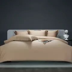 Twin único duplo rainha rei conjunto de cama cor sólida 1000tc algodão egípcio conjunto capa edredão folha lençol fronhas
