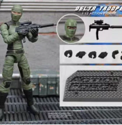 Em estoque VALAVERSE 1/12 Força de Ação Moderna Militar Vento Articulação Móvel Soldado Arma Acessórios Kit Modelo 6 Polegada Figura de Ação na internet