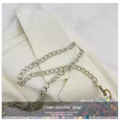 Lantejoulas crossbody saco de corrente simples ins cor sólida lantejoulas bolsa de ombro axilas bolsa de telefone noite sacos de embreagem bolsa na internet