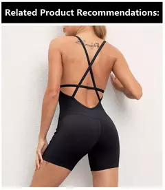 Macacão esportivo feminino, macacão fitness, roupas de ioga, roupas esportivas, roupas de ginástica, roupas esportivas, terno azul, 2021