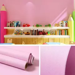 Auto-adesivo impermeável PVC cor sólida adesivos, parede renovação papel de parede, DIY Home Decor, quarto, dormitório, roupeiro - loja online