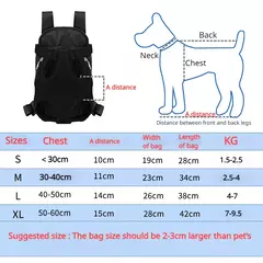 Ombro duplo respirável portátil viagem pet cão transportadora mochila malha transportadora saco frontal para pequenos cães gatos ao ar livre na internet