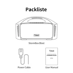 Tribit portátil bluetooth alto-falante 90w stormbox explosão ao ar livre sem fio alto-falante ipx7 à prova dwaterproof água festa acampamento alto-falante 30h playtime - comprar online