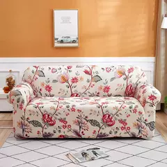 Tampa colorida elástica do sofá para a sala de estar, tudo incluído, poeira-prova, antiderrapagem, tampa universal do sofá, tampas do sofá, 1, 2, 3, 4 Seater na internet
