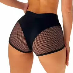 Hollow Out Fishnet Push Up Booty Shorts para Mulheres e Meninas, Traje de Pole Dancing, Calças Quentes, Beachwear Clubwear, Yoga Sports Fitness Workout - loja online