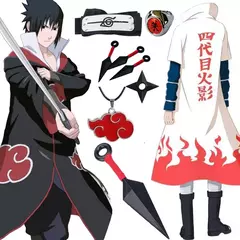 Naruto uchiha itachi cosplay trajes anime longo manto casaco robe trincheira ninja halloween carnaval festa grupo roupas capa presentes - Wolf Magazine