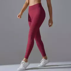 Leggings de cintura alta sem costura para mulheres, calças justas femininas, push up, calça de ioga, ginásio Fitness, cintura V, esportes, 2022 na internet