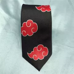 Anime ninja naruto akatsuki uchiha itachi cosplay traje adulto unisex gravata estudante halloween prop acessórios presente de natal