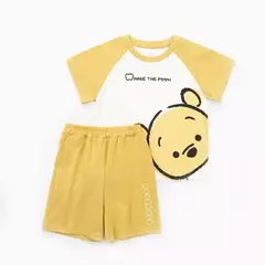 Disney Mickey Cartoon roupas infantis de impressão, pijamas infantis, pijama para bebê e menino, conjunto de roupas infantis, marca de moda