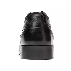 Handcrafted masculino oxford sapatos genuíno couro de bezerro brogue vestido sapatos negócios clássicos sapatos formais homem - loja online