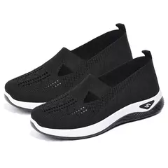Sapatos Descalços Respiráveis para Mulheres, Sapatos Ortopédicos Confortáveis, Tênis Antiderrapantes com Suporte de Arco na internet