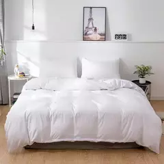 Nordic Solid Color Lixar Duvet Cover Set, Individual, Duplo, Queen, Cama King Simples, Fronha, Roupa de cama, Sem lençol, - Wolf Magazine