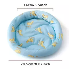 Tapete de dormir respirável para pequenos animais de estimação, ninho macio, cama quente para cobaia, chinchila, coelho, gaiola, casa, almofada, novo tipo - loja online