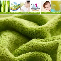 Conjunto de toalhas de fibra de bambu bordadas para adultos, alta qualidade, cor sólida, super absorvente, toalhas de banho para casa e toalhas de mão - loja online