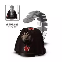 Naruto akatsuki blocos de construção figura ação brinquedos anime modelo periférico crianças bloco figuras acessórios bonecas criança brinquedo presentes na internet