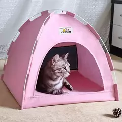 Imagem do Gato casa de sono pet gato tenda caverna cabana para gatinho filhote de cachorro cercadinho gaiola cesta gato nesk canil pequeno cão casa cama chihuahua
