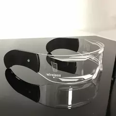 Óculos luminosos de led, óculos com viseira iluminada de néon, para festa de bar, dia das bruxas, natal, festival, decoração de festa brilhante, imperdível - Wolf Magazine