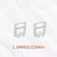 300 clipes e 100 peças sistema de nivelamento de telha de plástico com 1 alicate ferramenta (acessórios também vendidos separadamente) - cunhas reutilizáveis, kit de espaçamento e alinhamento profissional, usado para instalação de piso cerâmico e azulejos de parede - comprar online