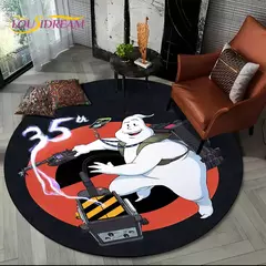 Cartoon G-Ghostbusters filme tapete de área redonda, tapete tapete círculo par - loja online