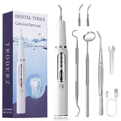 Dispositivo de cálculo de dente de cachorro, escova de dentes ultrassônica elétrica, raspador de dente de animal de estimação, ferramenta de limpeza de placa, kit de cuidados dentários para cães e gatos na internet