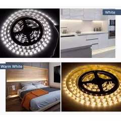 USB Estética LED Strip Lights, Decoração de Natal, Quarto, Armários, Cozinha, TV Ambient Ring Light, Neon Wall Lamps, 5m na internet
