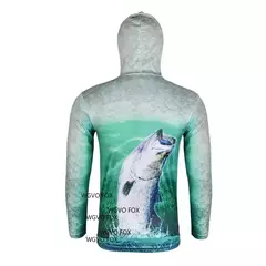 2025 sublimação meio zíper fino ajuste hoodie personalizado venda quente impressão camisa de pesca à prova ultravioleta torneio camisa de pesca